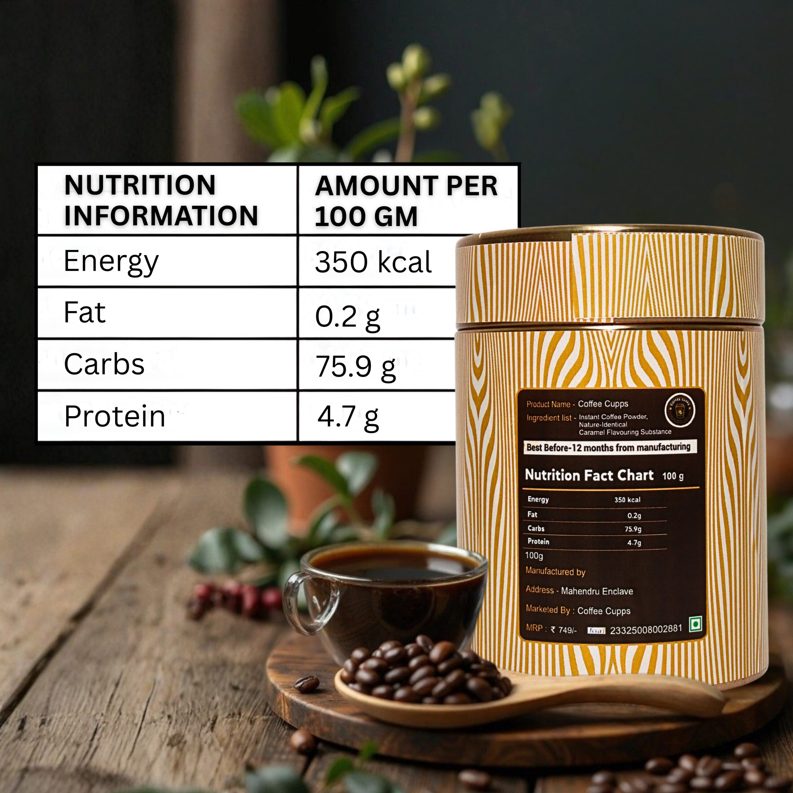 Caramel Flavour Coffee - Image 3